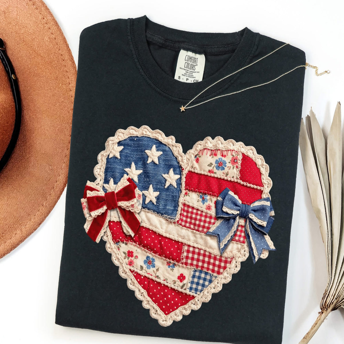 USA Heart • ADULT Comfort Color T-Shirt