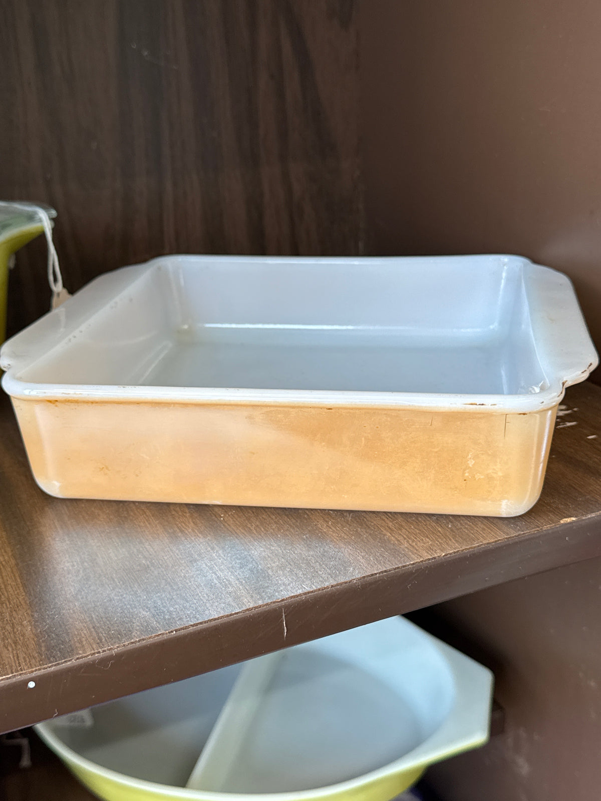 Square Fire King Baking Dish