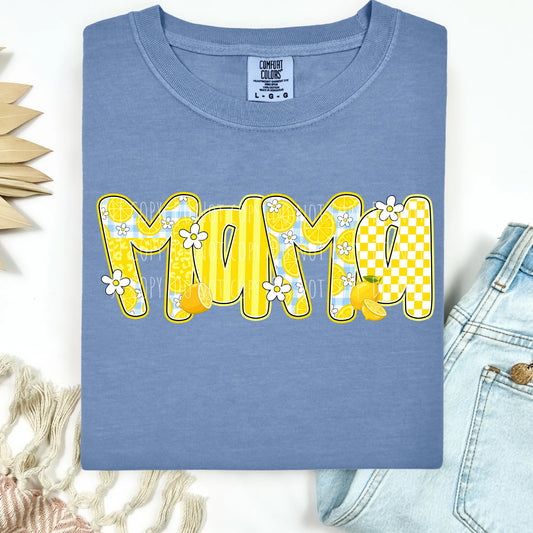 Mama W/ Lemons • ADULT Comfort Color T-Shirt