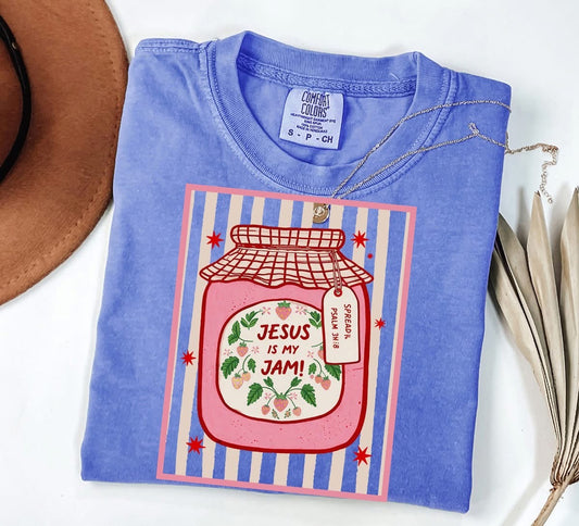 Jesus is my Jam • ADULT Comfort Color T-Shirt