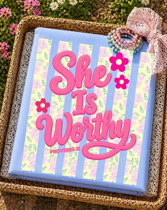 She Is Worthy • ADULT Comfort Color T-Shirt