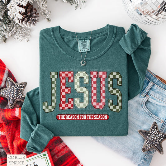 Jesus • ADULT Comfort Color Long Sleeve