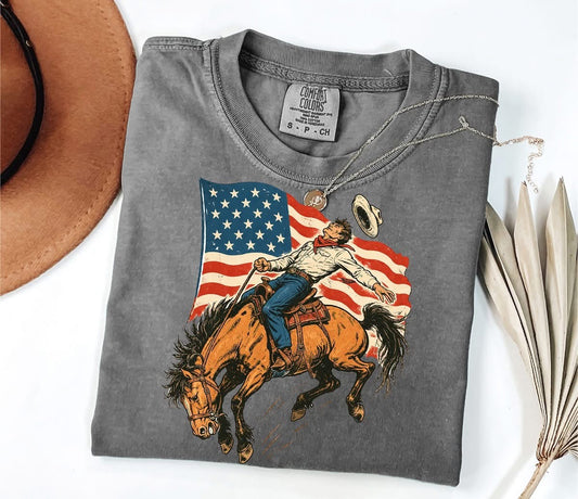 American Cowboy • ADULT Comfort Color T-Shirt