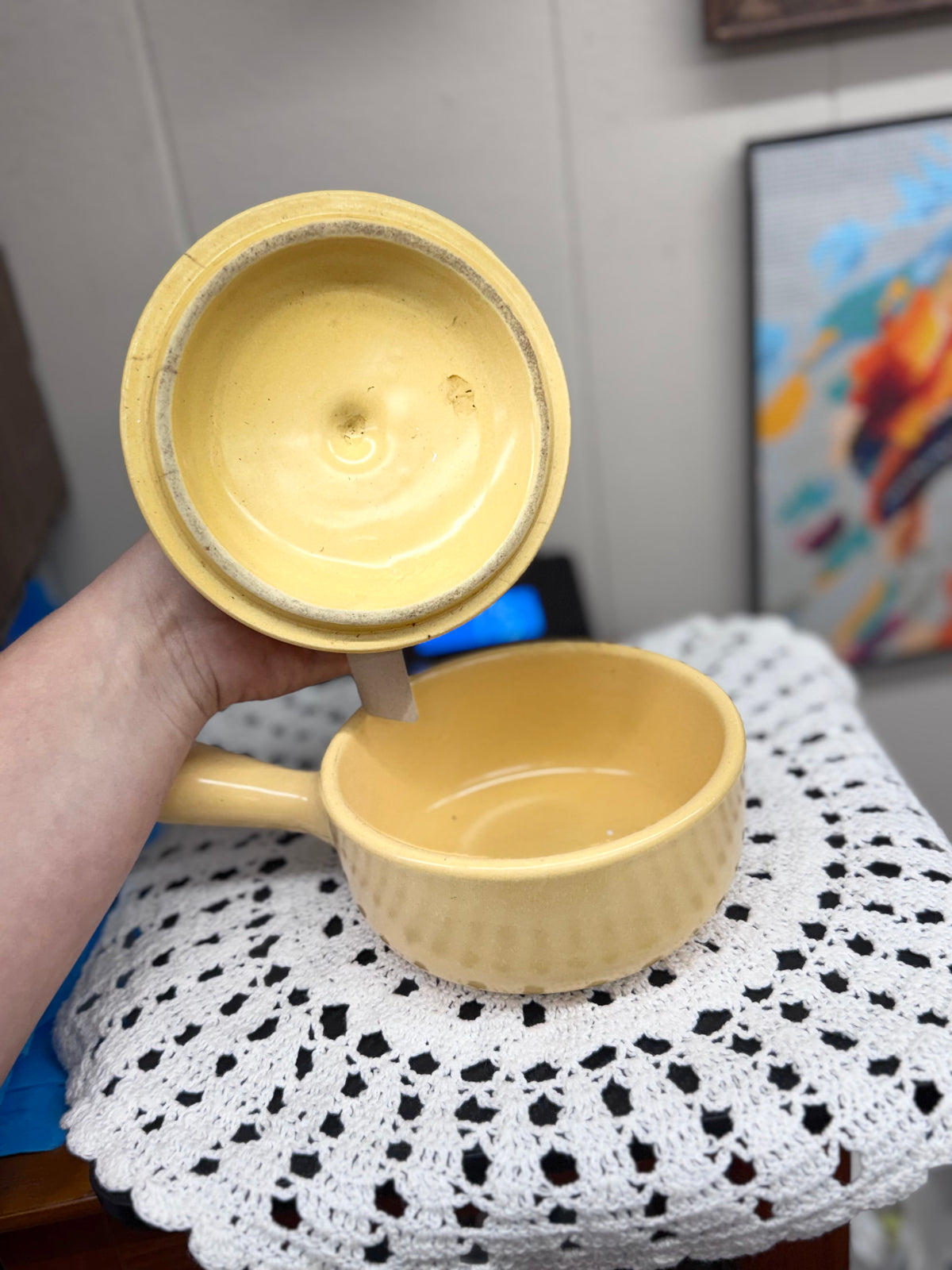Butter Yellow Canary Pottery