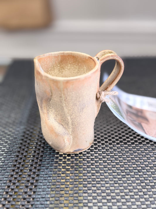Hand Made Small Studio Pottery Pitcher