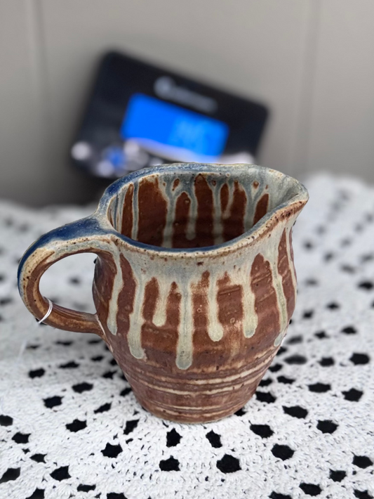Glazed Pottery Pitcher