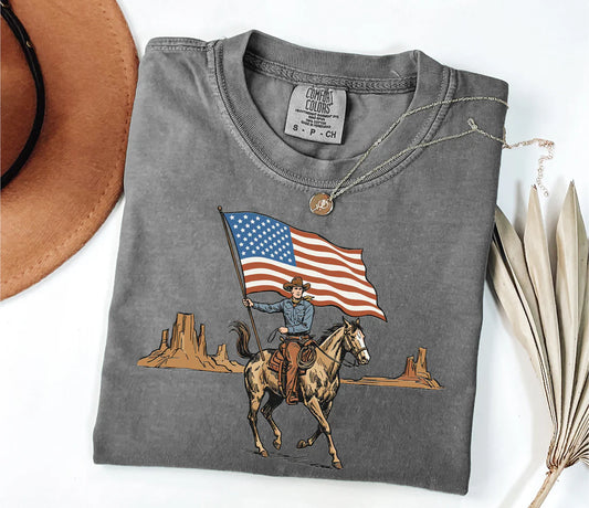USA Cowboy Canyons • ADULT Comfort Color T-Shirt