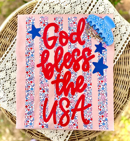 God Bless the USA  • ADULT Comfort Color T-Shirt