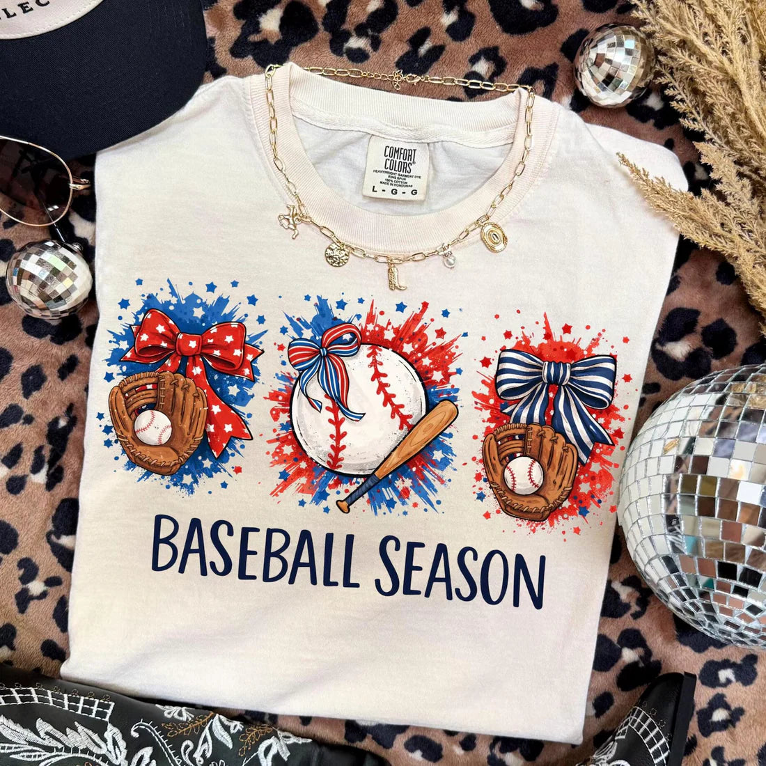 Baseball Season  • ADULT Comfort Color T-Shirt