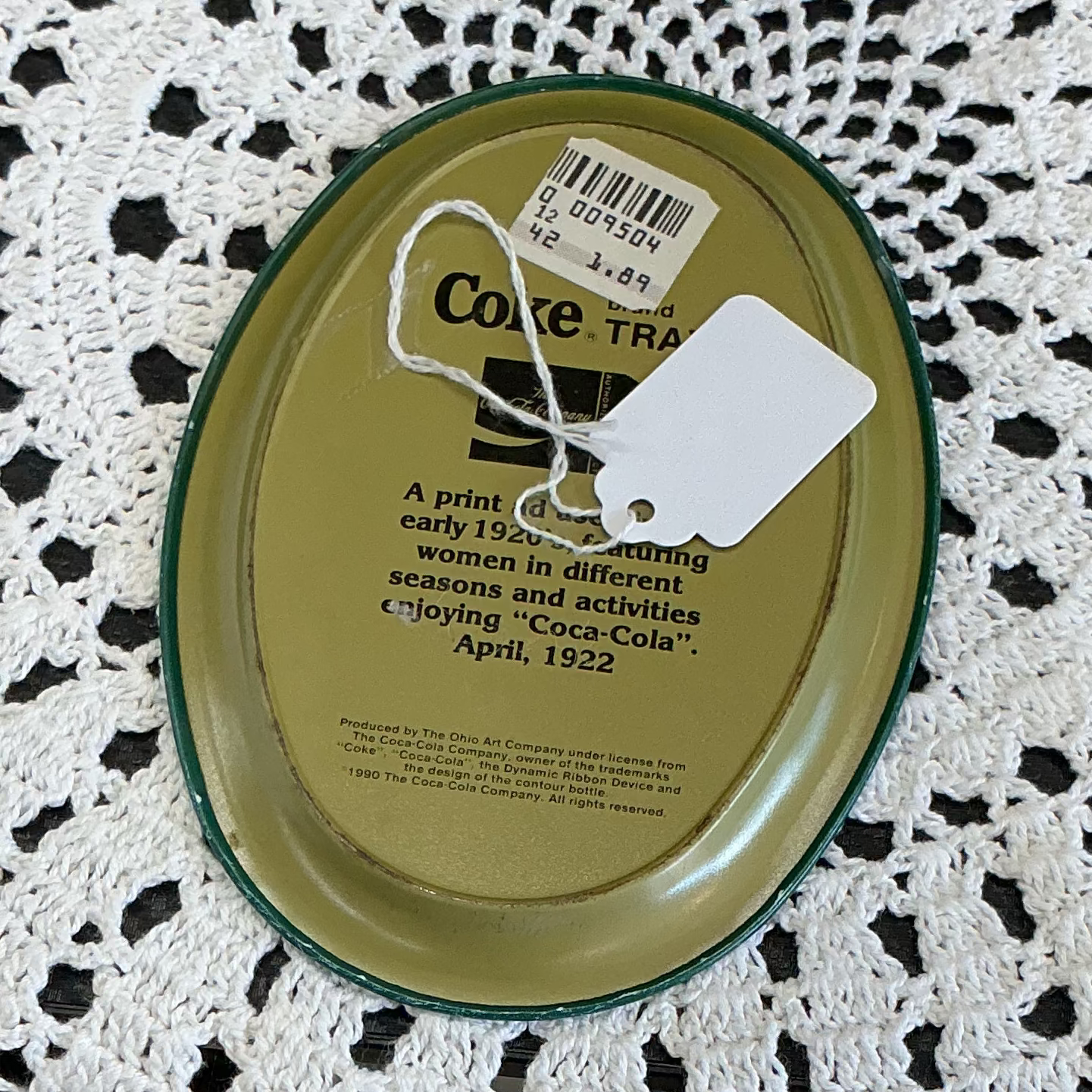 Small Coke Cola Tray