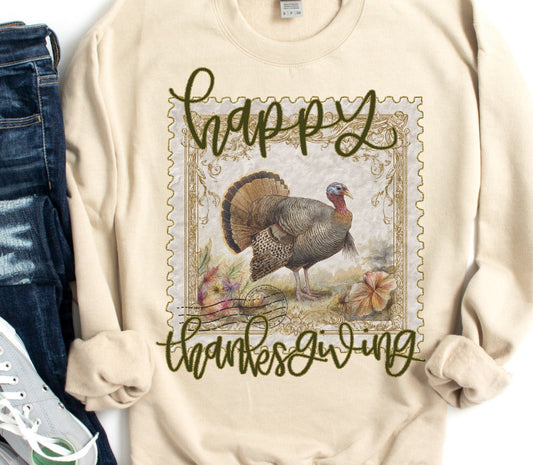Happy Thanksgiving • ADULT CREWNECK
